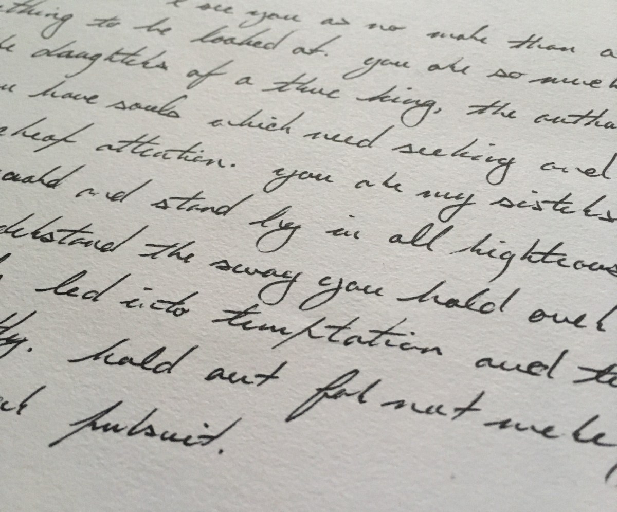 Our Apology: An Open Letter to Christian&nbsp;Ladies